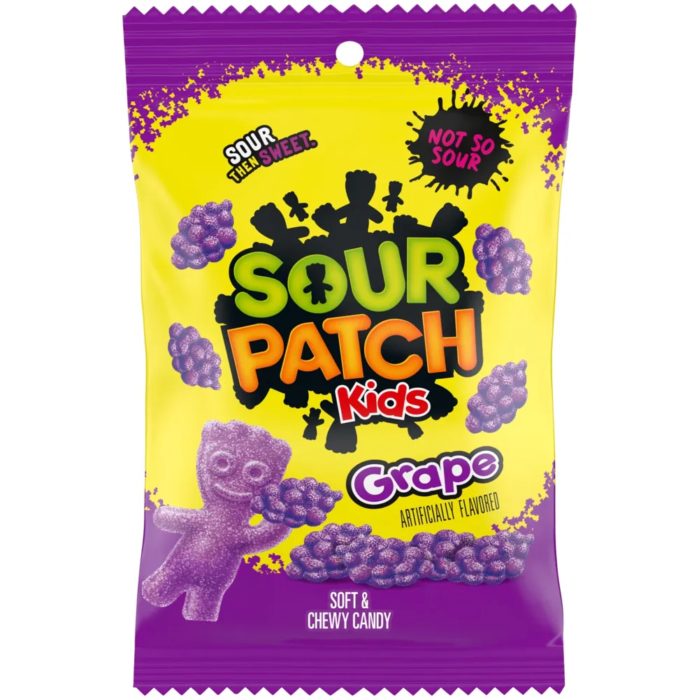 12x Sour Patch Kids Grape 101 g