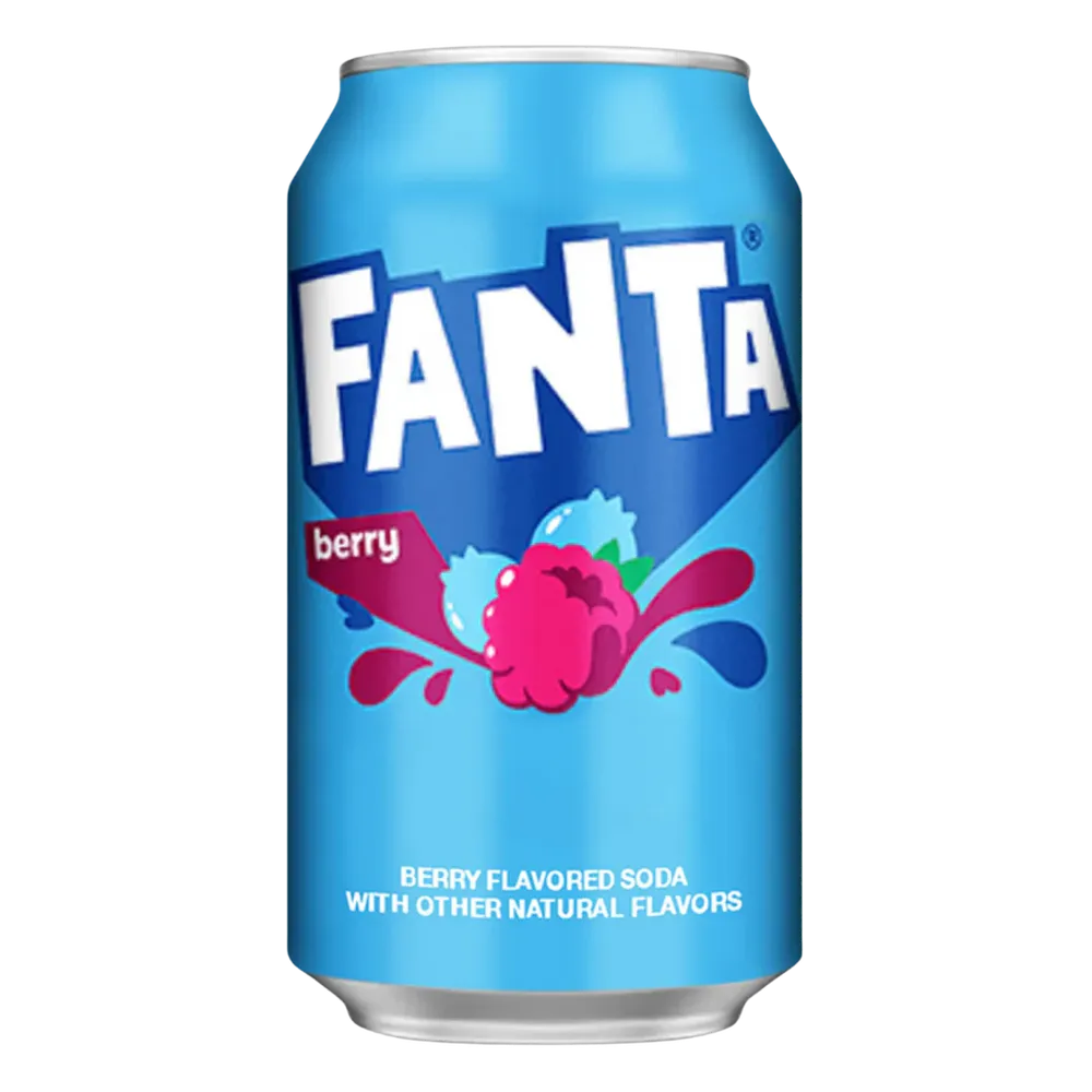 12x Fanta Berry USA 350ml