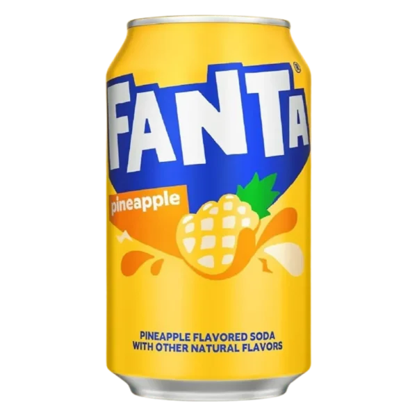 12x Fanta Pineapple USA 350ml