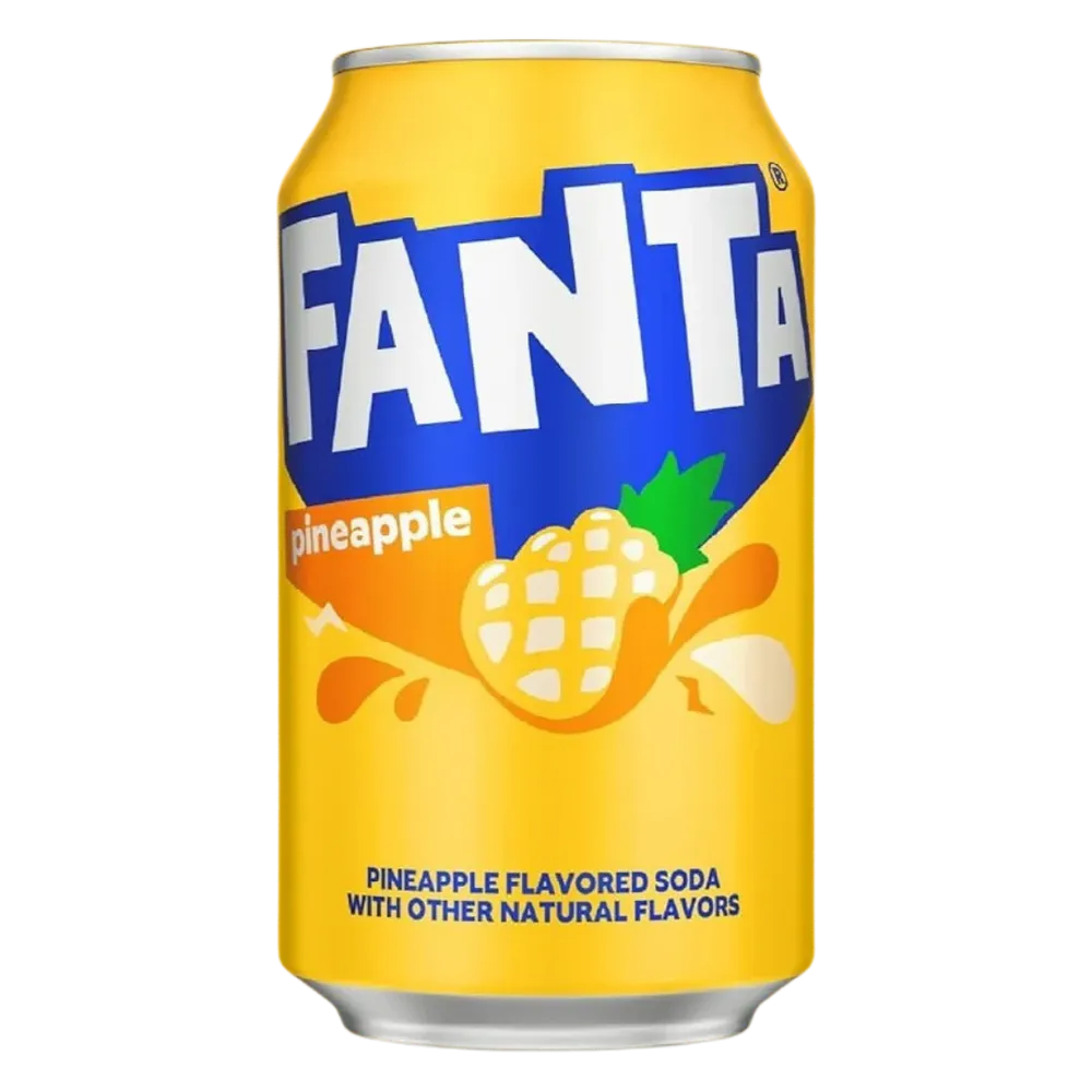 12x Fanta Pineapple USA 350ml