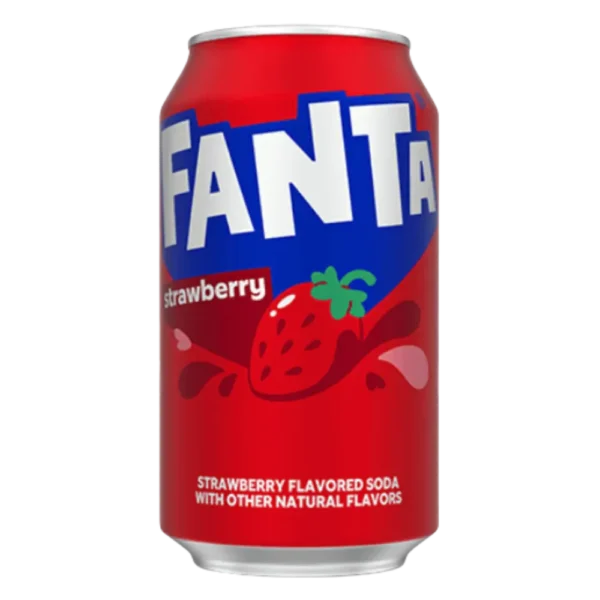 12x Fanta Strawberry USA 350ml