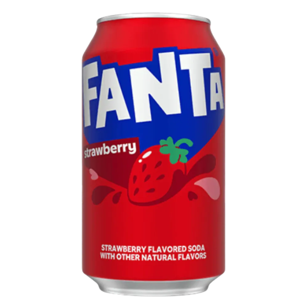 12x Fanta Strawberry USA 350ml