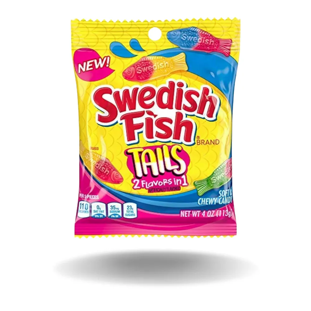 12x Swedish Fish Tails (Bag) 102g