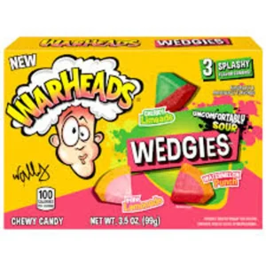 12x Warheads Wedgies Theatre Box 99g