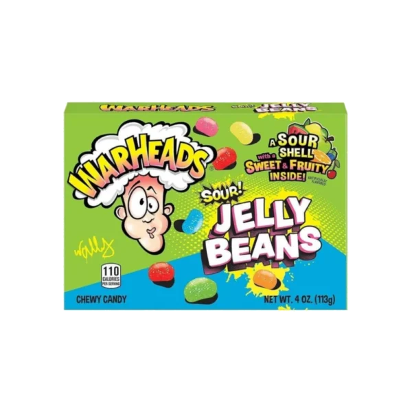 12x Warhead Jellybeans 99g