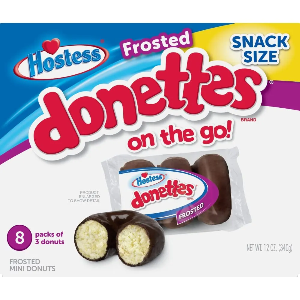 12x Hostess Chocolate Donettes 340g