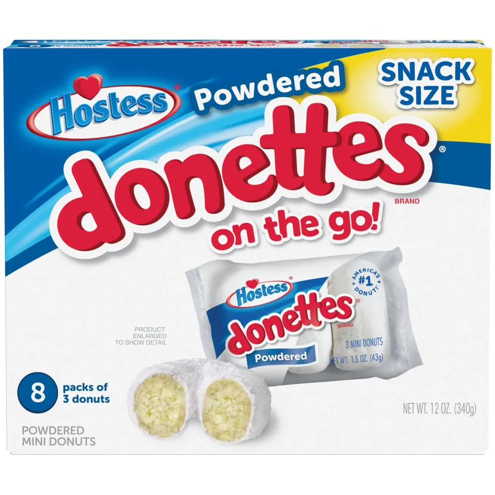 12x Hostess Powdered Donuts 340g