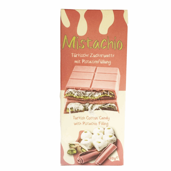 12x Mistachio Ruby Angel Hair Chocolate 80g