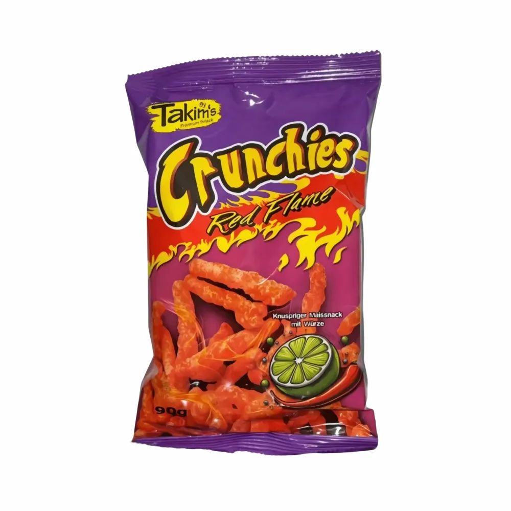 24xTakim’s Crunchies Red Flame Chili & Lime 90g