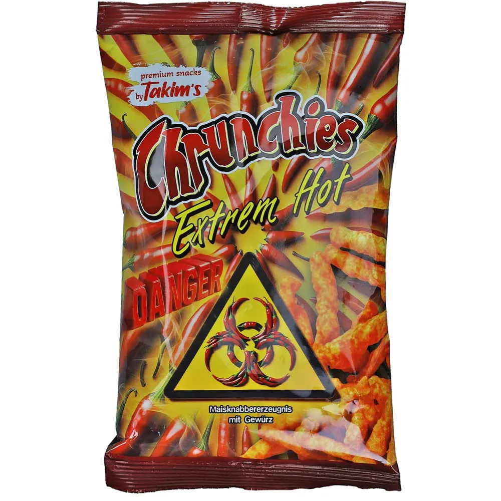 24xTakim’s Crunchies Extreme Hot 70g