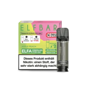 10x ELFA by Elfbar - Apple Peach - Pod
