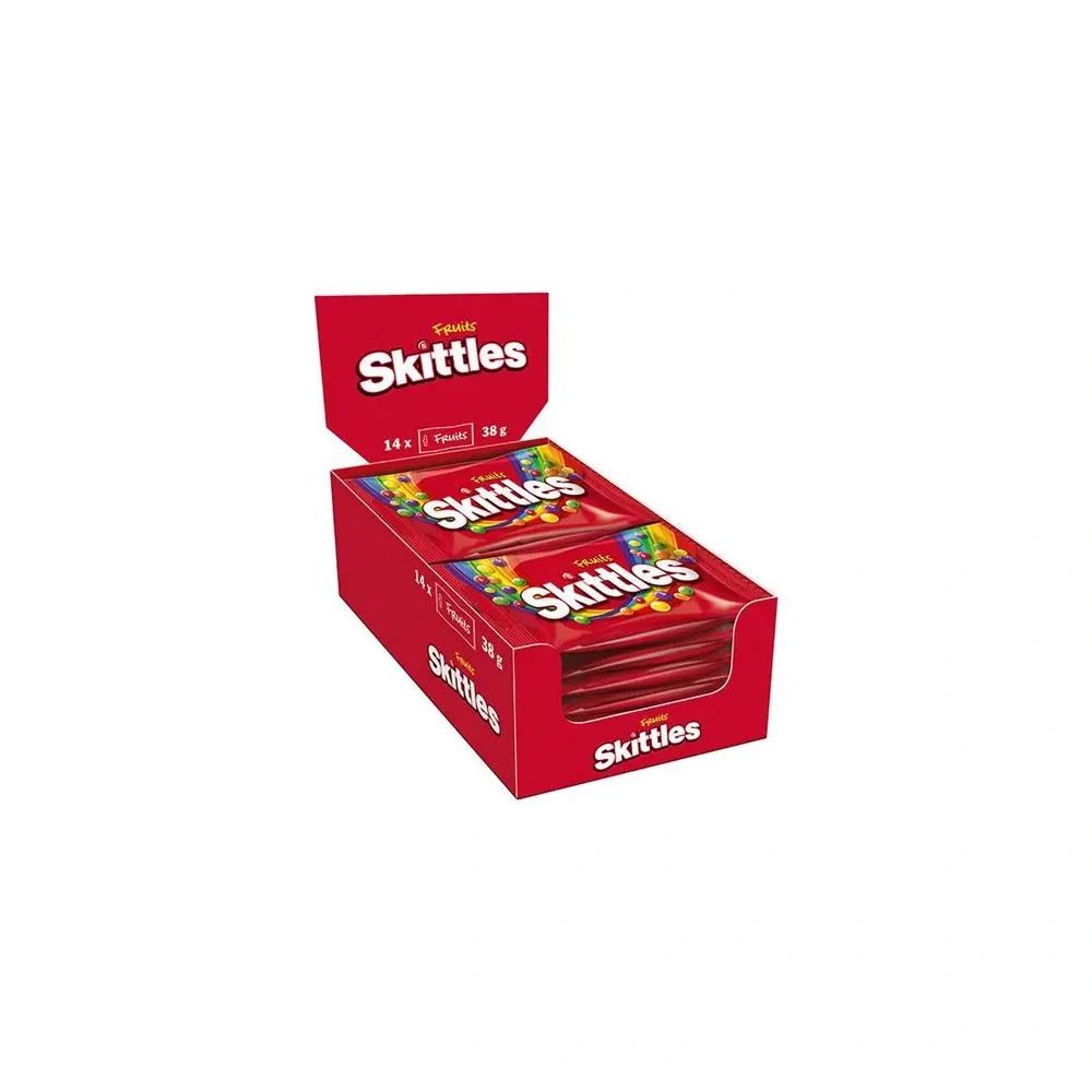 Skittles Fruit (Rot) 38g. 14St.