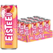 Rauch Eistee Pfirsich (DPG) Dose 0,33L. 12St.