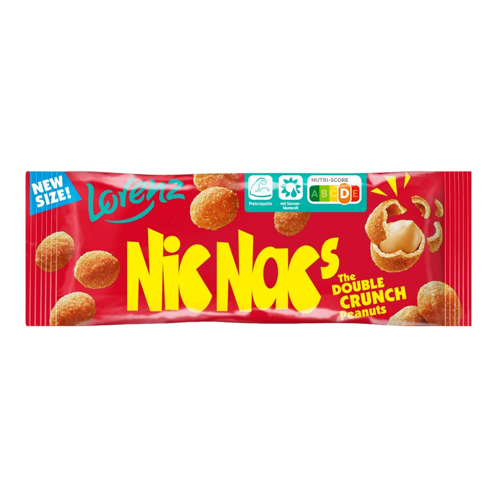 Lorenz Nic Nac Erdnüsse Schlauchbeutel 35g. 24St.