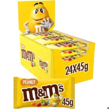 M&M Erdnuss (Gelb) 45g. 24St.